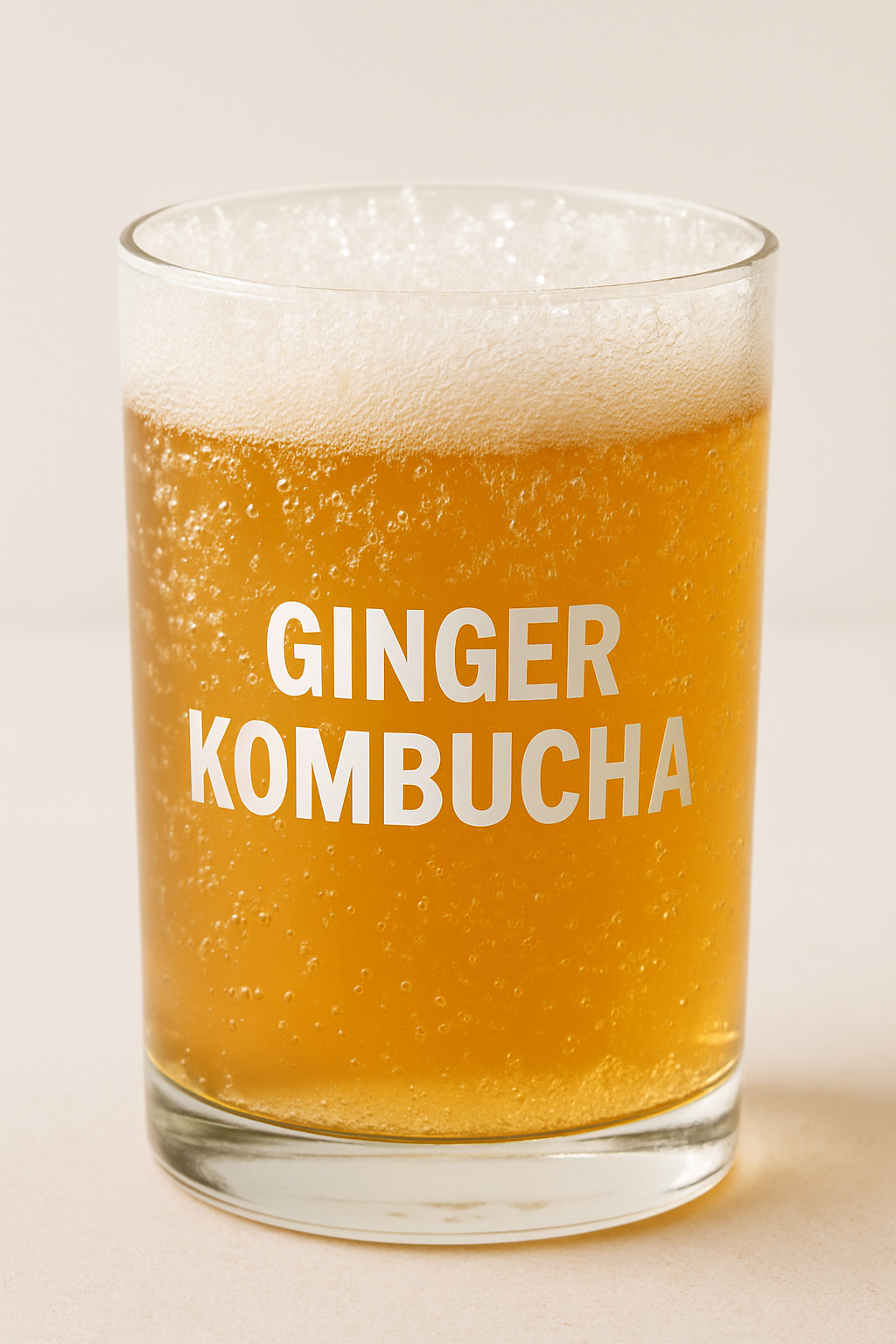 Instant Ginger Kombucha